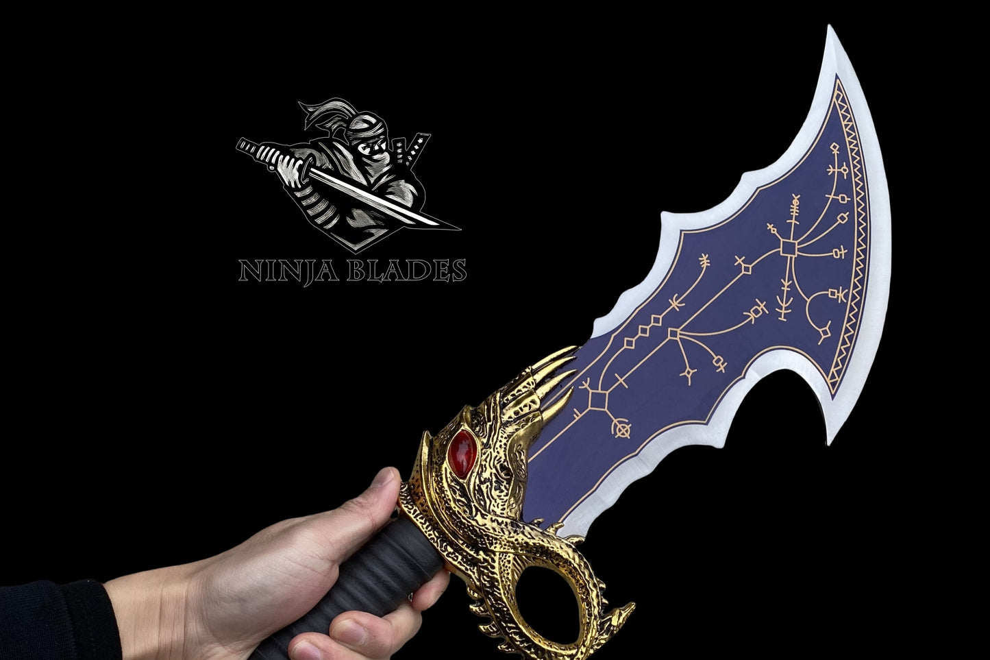 GOW Norse Steel Blades of Chaos Steel Replica