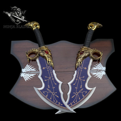 GOW Norse Steel Blades of Chaos Steel Replica