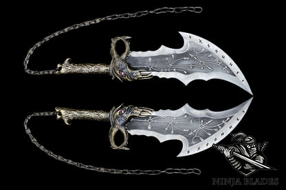 GOW Blades of Chaos Life-size Steel Replica
