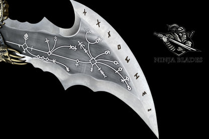 GOW Blades of Chaos Life-size Steel Replica