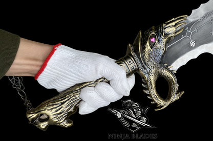 GOW Blades of Chaos Life-size Steel Replica