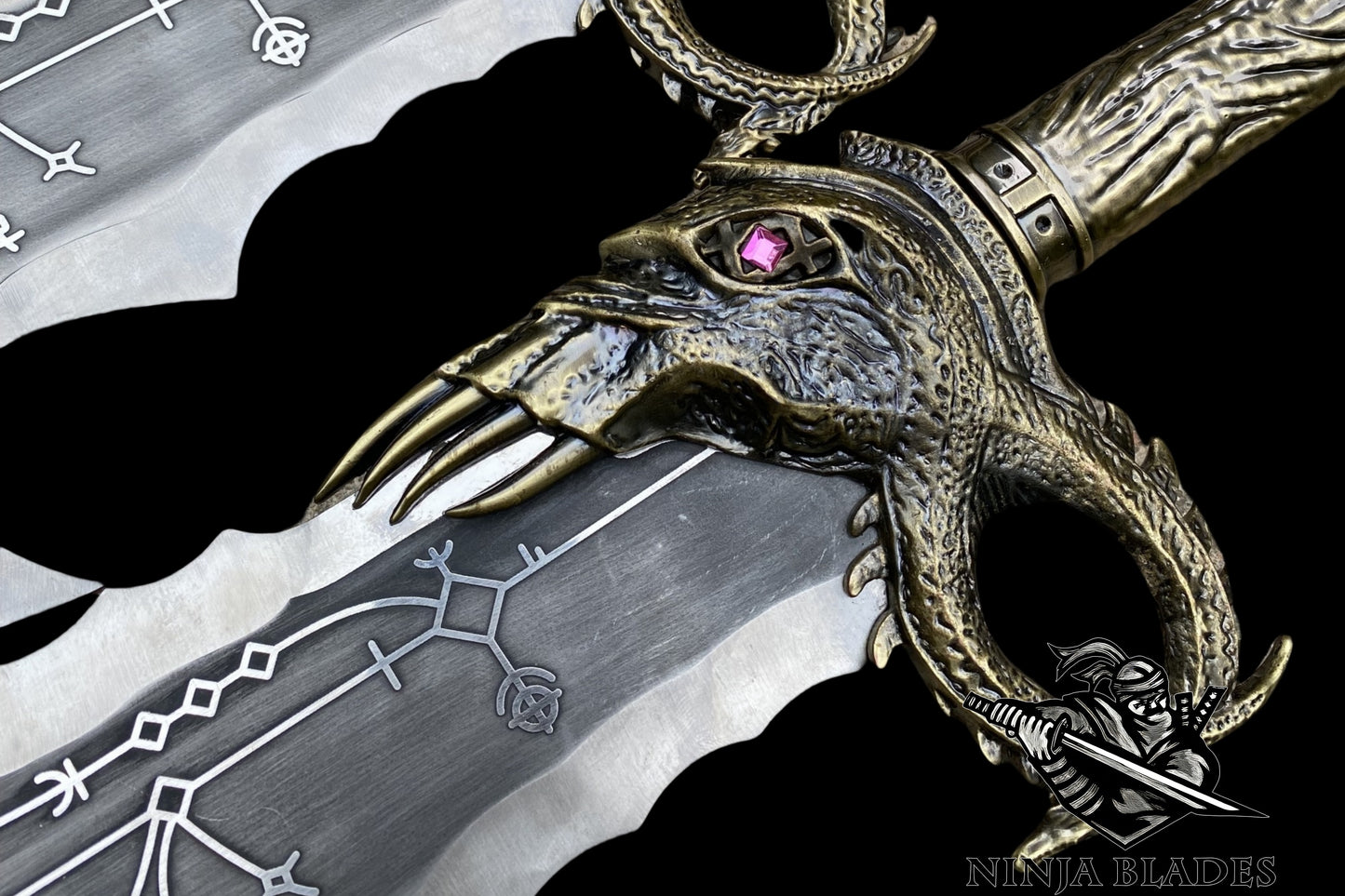 GOW Blades of Chaos Life-size Steel Replica