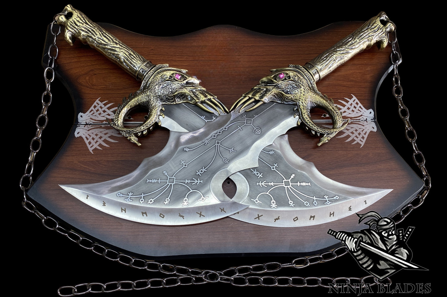 GOW Blades of Chaos Life-size Steel Replica