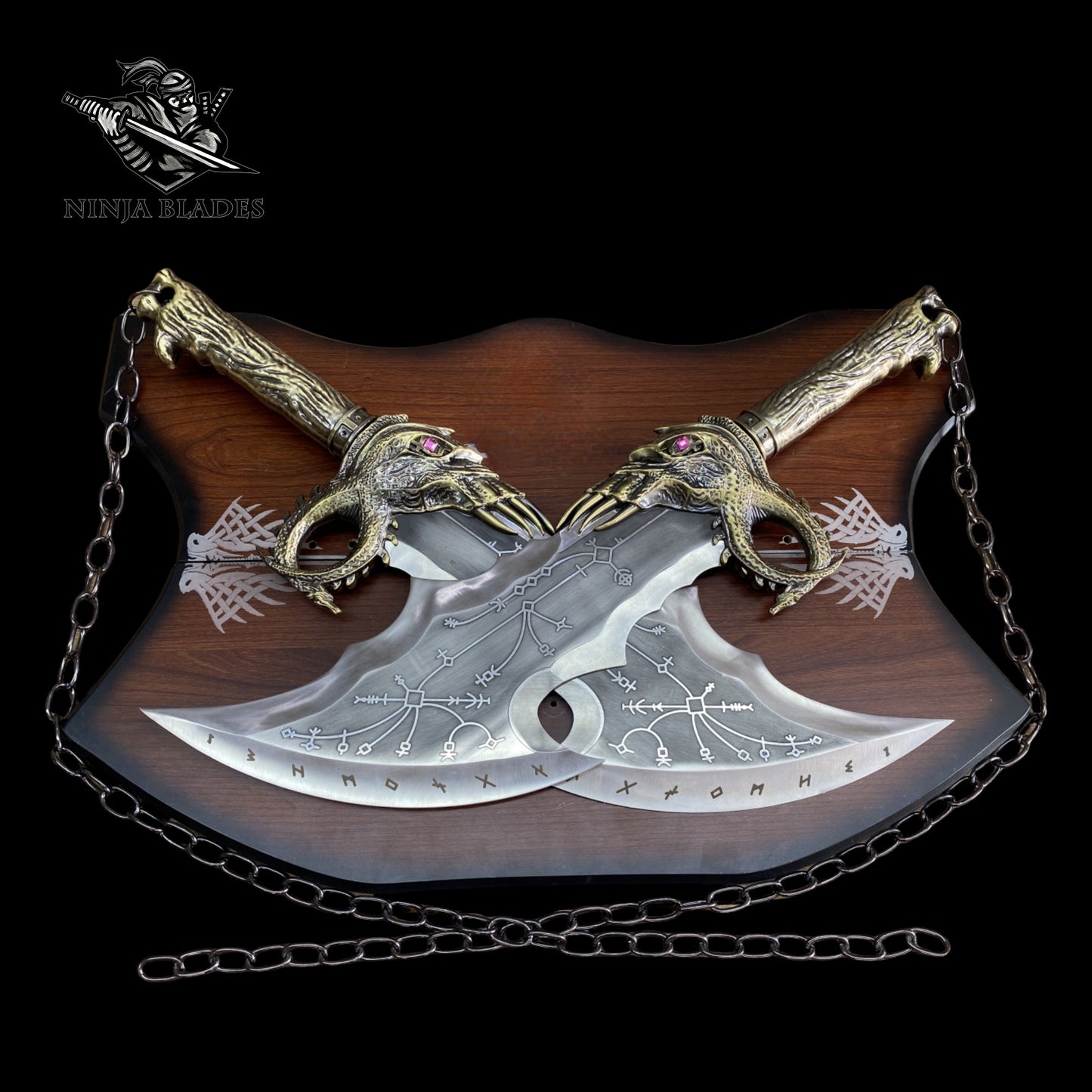 GOW Blades of Chaos Life-size Steel Replica