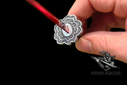 Sekiro Red Mortal Blade Metal Mini Replica – Premium Game Collectible