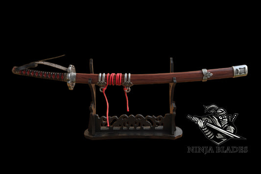 Sekiro Red Mortal Blade Metal Mini Replica – Premium Game Collectible