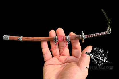 Sekiro Red Mortal Blade Metal Mini Replica – Premium Game Collectible
