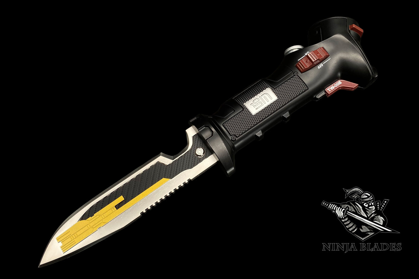 TF2 Jack Cooper Data Knife Metal Replica - Blunt Blade Prop