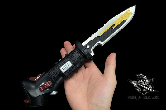 TF2 Jack Cooper Data Knife Metal Replica - Blunt Blade Prop