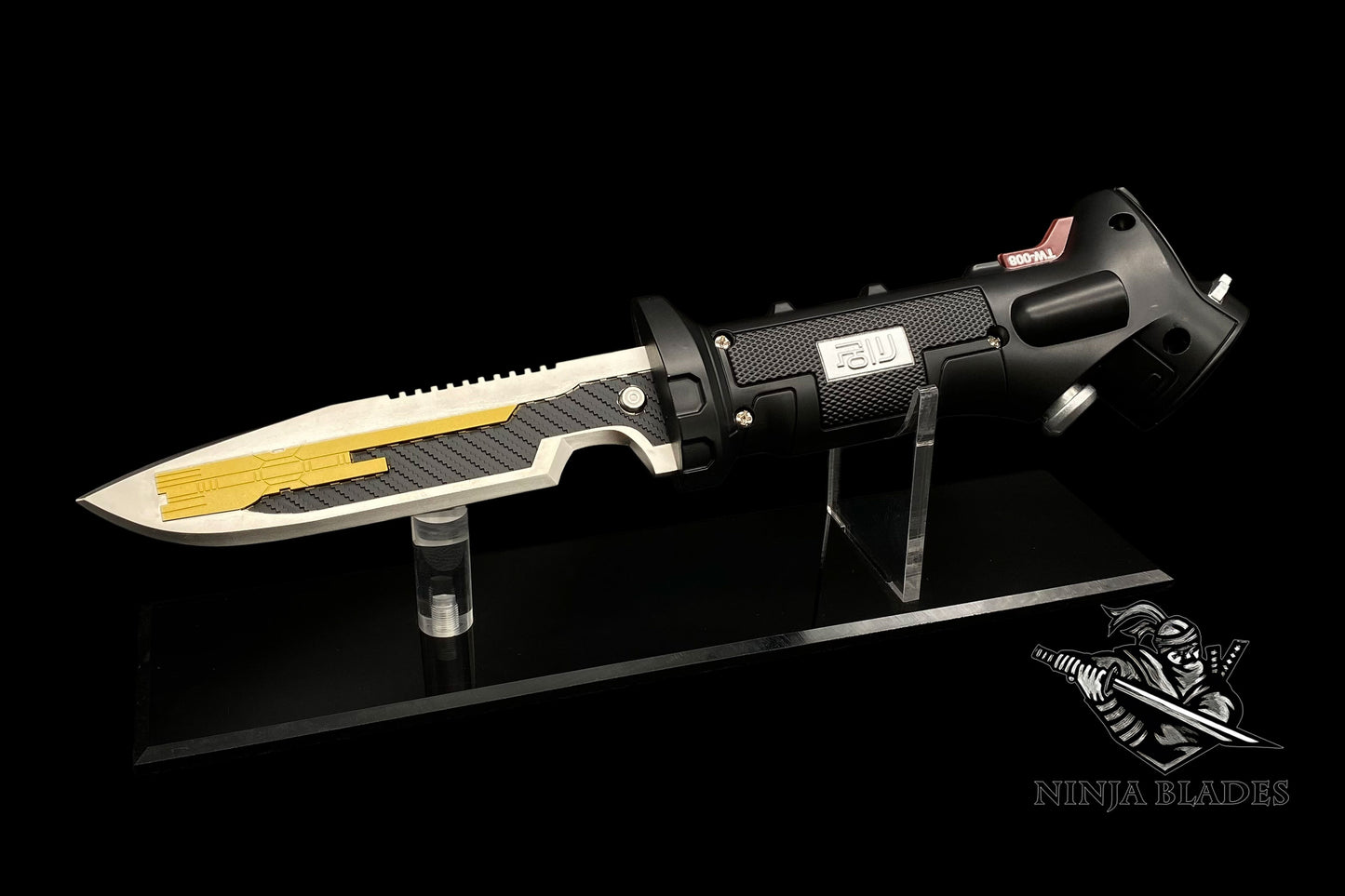 TF2 Jack Cooper Data Knife Metal Replica - Blunt Blade Prop