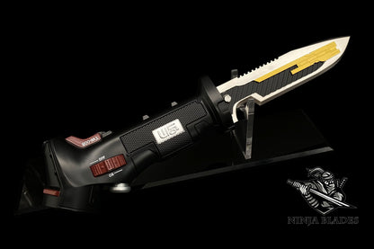 TF2 Jack Cooper Data Knife Metal Replica - Blunt Blade Prop