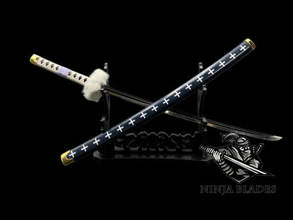 Trafalgar D. Water Law Kikoku 26cm Mini Metal Replica (Unsharpened)