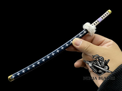 Trafalgar D. Water Law Kikoku 26cm Mini Metal Replica (Unsharpened)