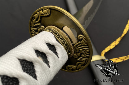 Hand-forged DMC3 Vergil's Yamato Katana Carbon Steel Version