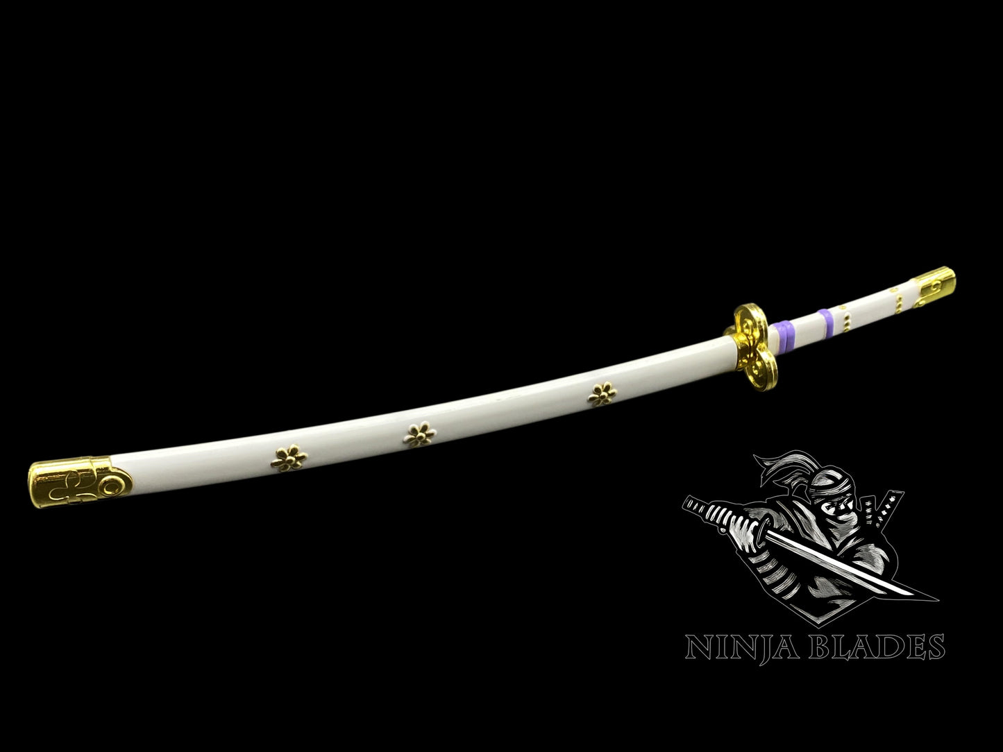 Zoro Ame no Habakiri 26CM/10.2" Mini Metal Replica Unsharpened Anime Sword Collectible