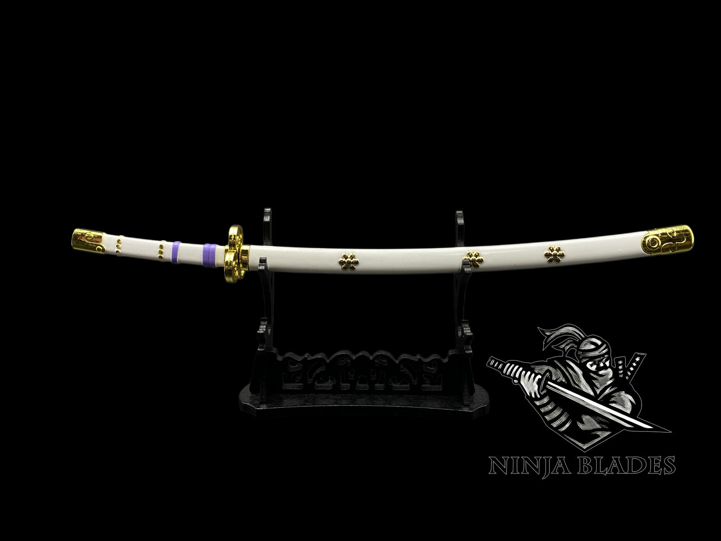 Zoro Ame no Habakiri 26CM/10.2" Mini Metal Replica Unsharpened Anime Sword Collectible