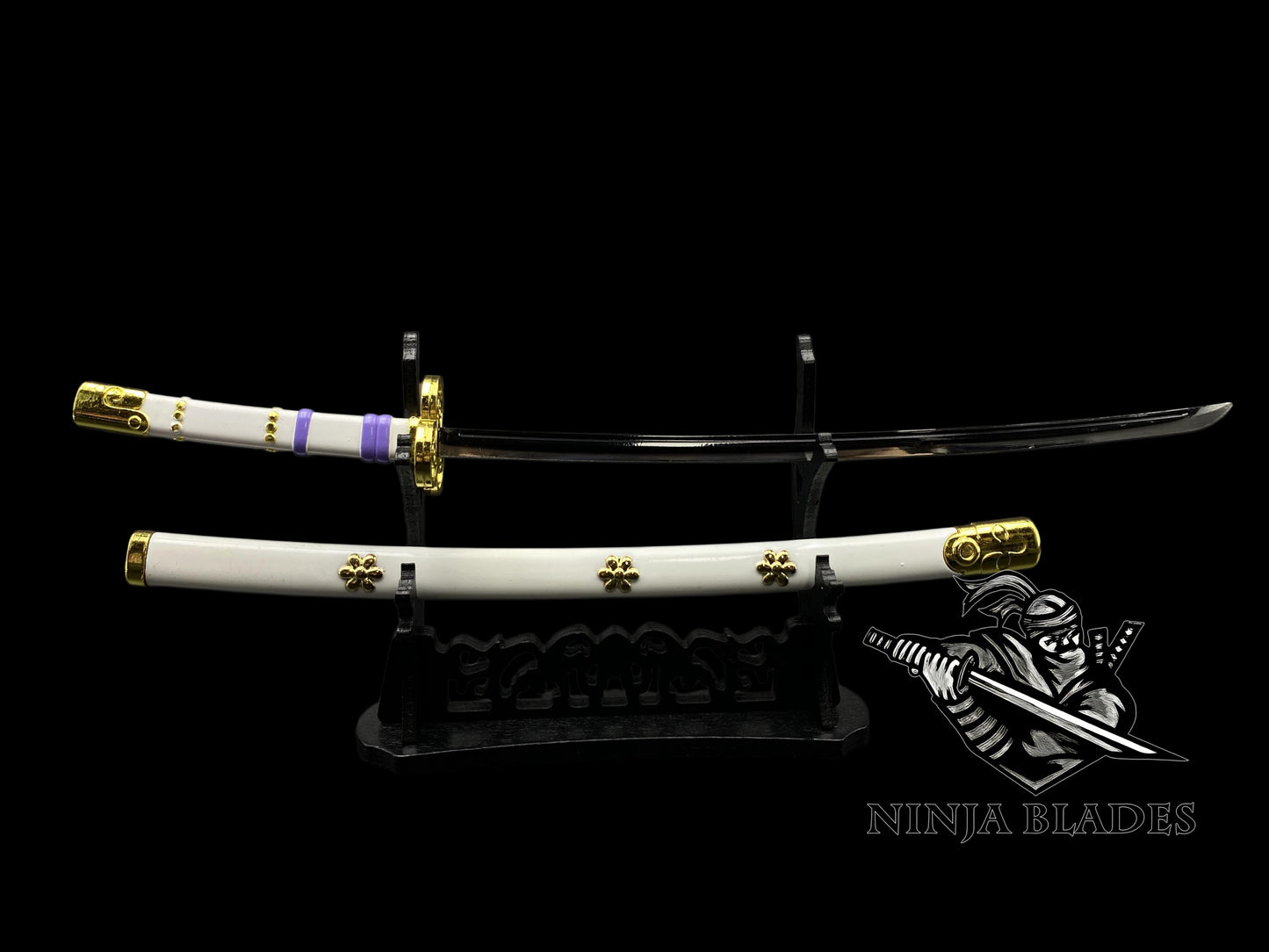 Zoro Ame no Habakiri 26CM/10.2" Mini Metal Replica Unsharpened Anime Sword Collectible