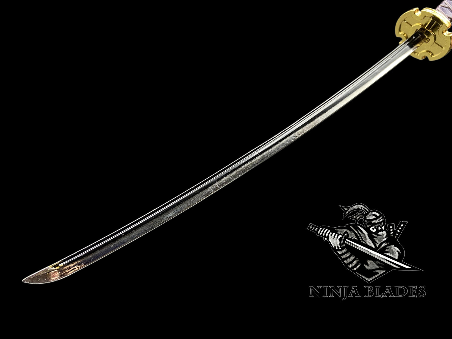 Roronoa Zoro Sandai Kitetsu 26cm Mini Metal Replica Unsharpened Anime Sword Collectible with Display Stand