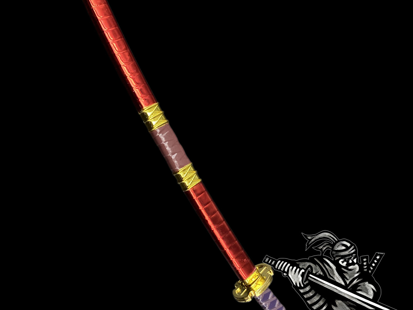 Roronoa Zoro Sandai Kitetsu 26cm Mini Metal Replica Unsharpened Anime Sword Collectible with Display Stand