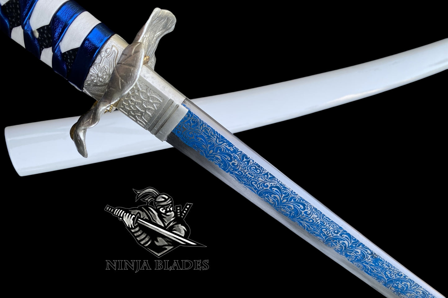 Frog & Lotus Samurai Sword 1065 Carbon Steel Version