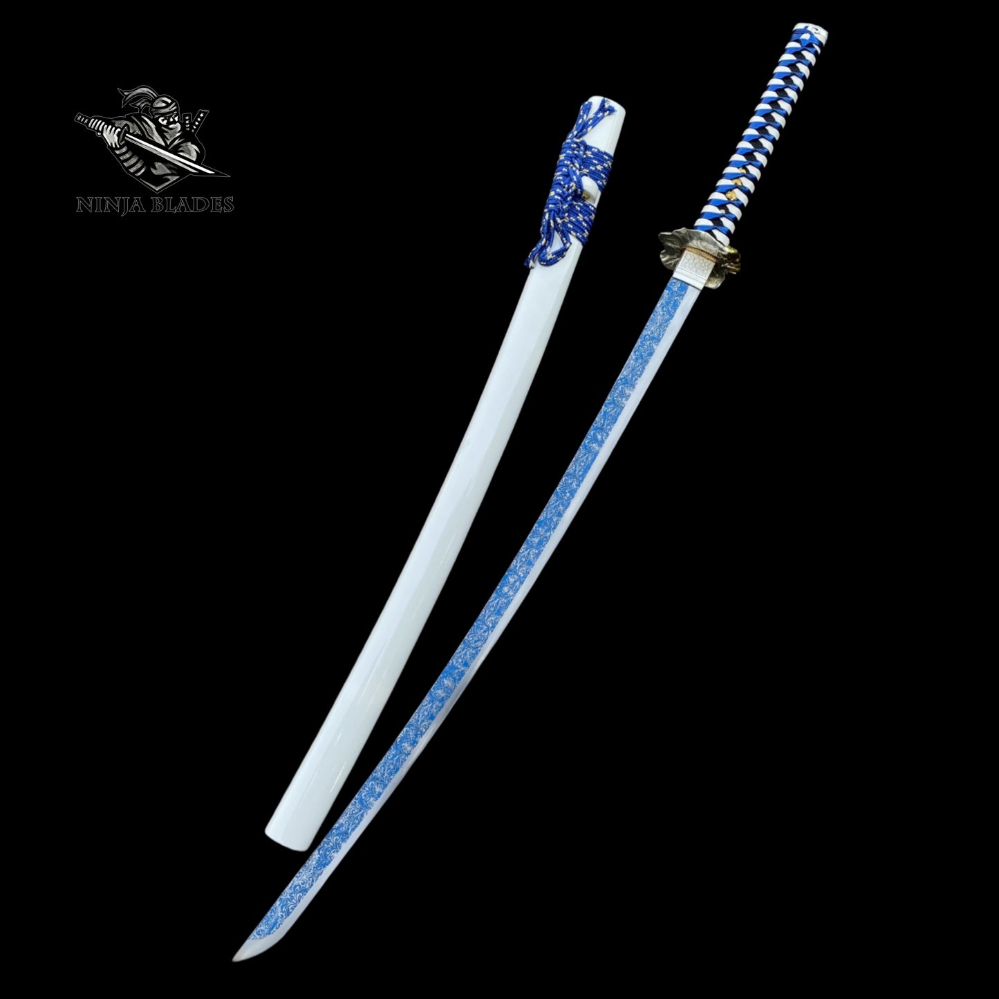 Frog & Lotus Samurai Sword 1065 Carbon Steel Version