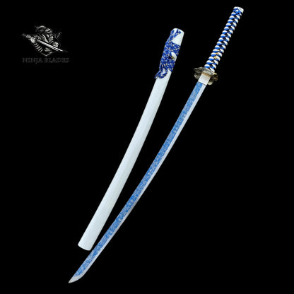 Frog & Lotus Samurai Sword 1065 Carbon Steel Version