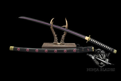 Shusui Katana Replica - Roronoa Zoro's Legendary Black Blade