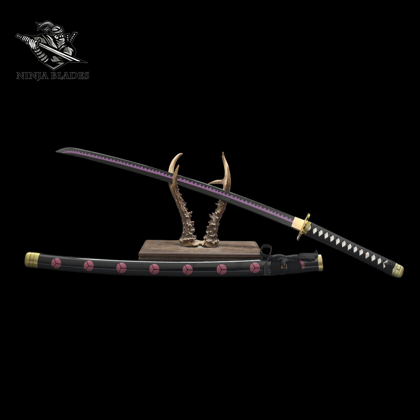 Shusui Katana Replica - Roronoa Zoro's Legendary Black Blade