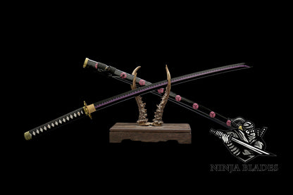 Shusui Katana Replica - Roronoa Zoro's Legendary Black Blade